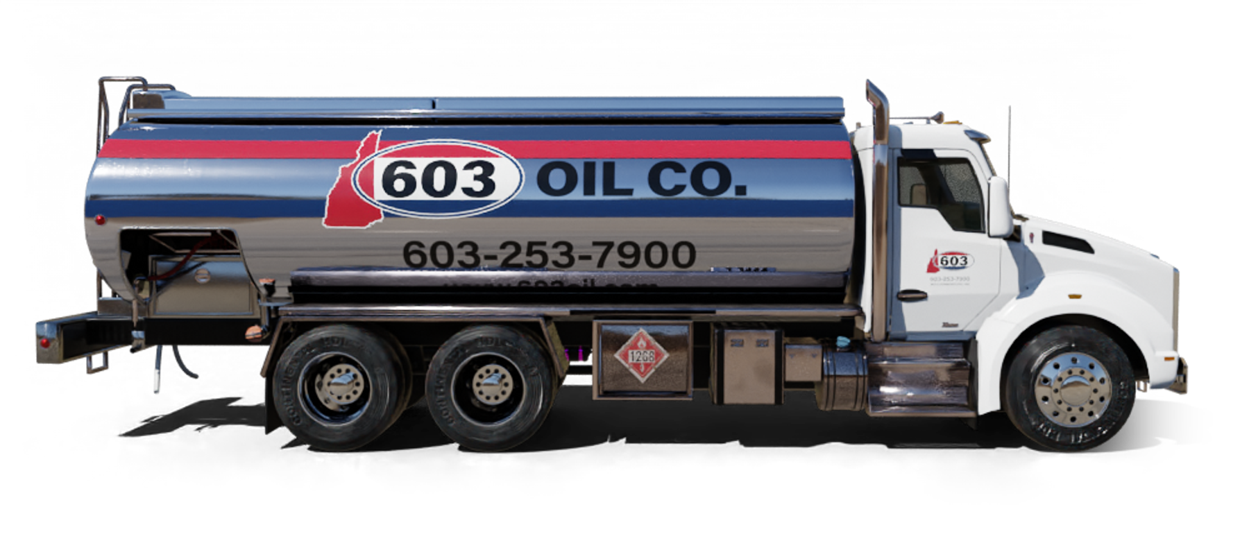 Bottomline Oil Berkshire Truck parked Bottomline Oil Berkshire Truck parked