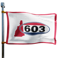 603 Oil Co Heating Oil Prices Flag Photo of 603 Oil Co flag denoting best heating oil prices the company offers