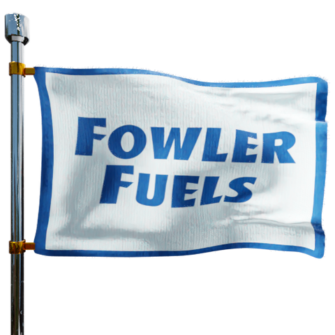 Fowler Fuels LLC Heating Oil Prices Flag Photo of Fowler Fuels LLC flag denoting best heating oil prices the company offers