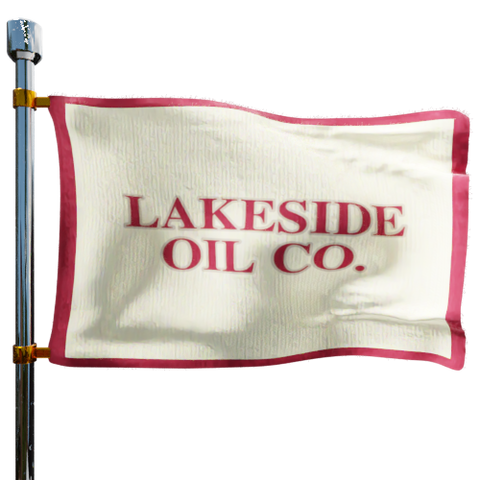 The Lakeside Oil Co Inc Heating Oil Prices Flag Photo of The Lakeside Oil Co Inc flag denoting best heating oil prices the company offers