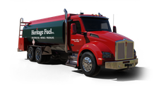 Heritage Fuel Inc Cash Heating Oil truck Photo of a Heritage Fuel Inc heating oil truck