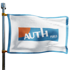 Auth Fuels Heating Oil Prices Flag Photo of Auth Fuels flag denoting best heating oil prices the company offers
