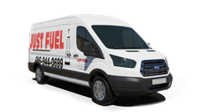 Just Fuel Inc furnace repair van Photo of a Just Fuel Inc furnace repair van