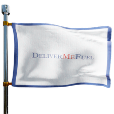 Deliver Me Fuel Heating Oil Prices Flag Photo of Deliver Me Fuel flag denoting best heating oil prices the company offers