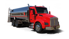 Henderson Oil Corp Cash Heating Oil truck Photo of a Henderson Oil Corp heating oil truck