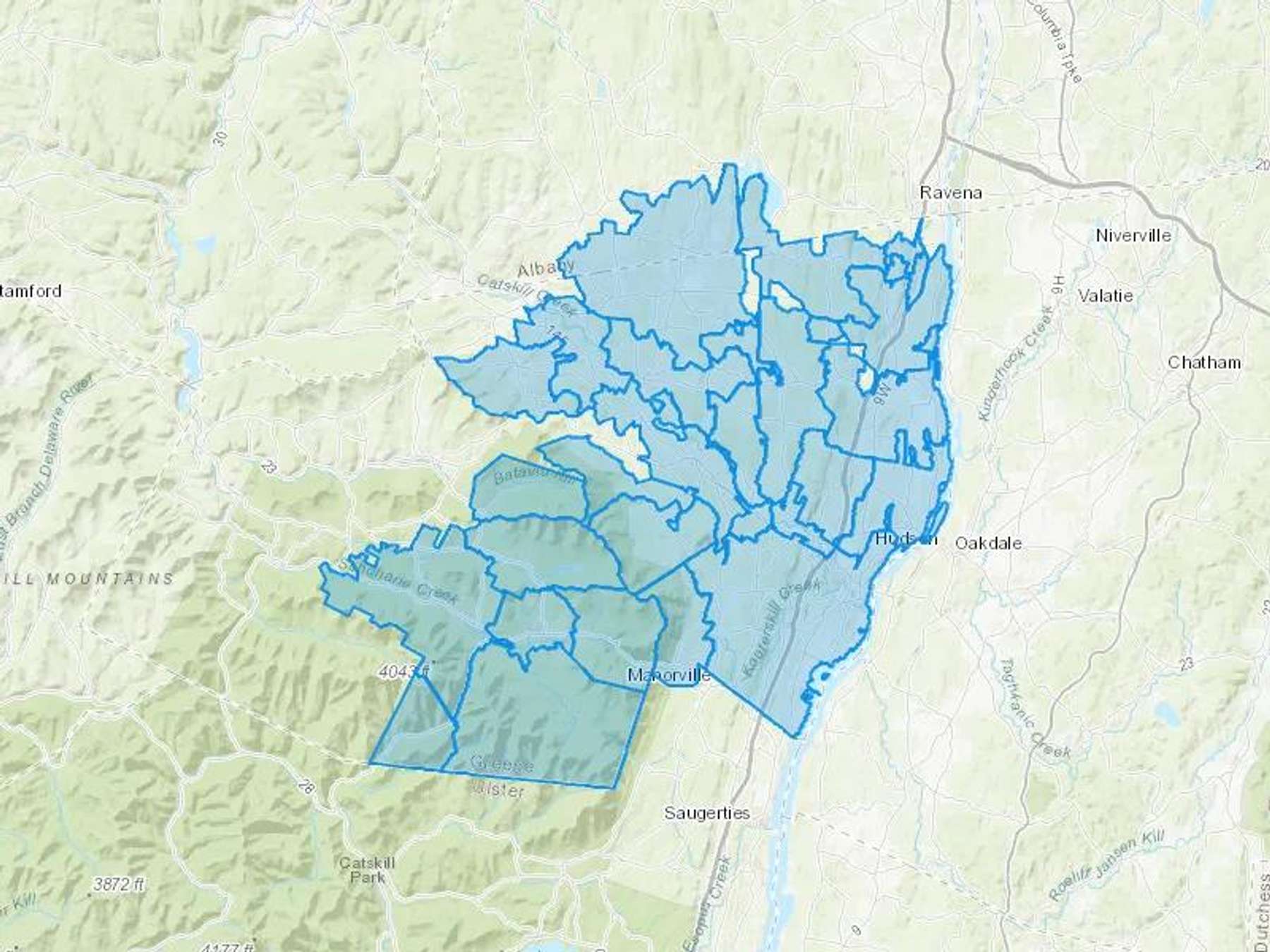 Henderson Oil Corp Cash Heating Oil Delivery Map Map With The Henderson Oil Corp Heating Oil Delivery Area Shaded In Blue