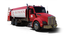 Roman Oil Co Cash Heating Oil truck Photo of a Roman Oil Co heating oil truck