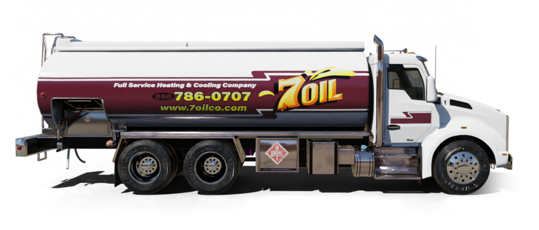 Heatly Oil truck Heatly Oil Truck in front of metro line