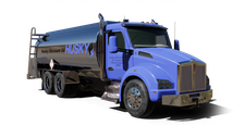 Husky Discount Fuel Cash Heating Oil truck Photo of a Husky Discount Fuel heating oil truck