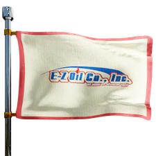 EZ Oil Co Heating Oil Prices Flag Photo of EZ Oil Co flag denoting best heating oil prices the company offers