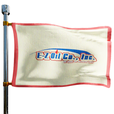 EZ Oil Co Heating Oil Prices Flag Photo of EZ Oil Co flag denoting best heating oil prices the company offers