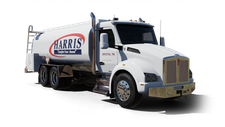 Harris Fuels Inc Cash Heating Oil truck Photo of a Harris Fuels Inc heating oil truck