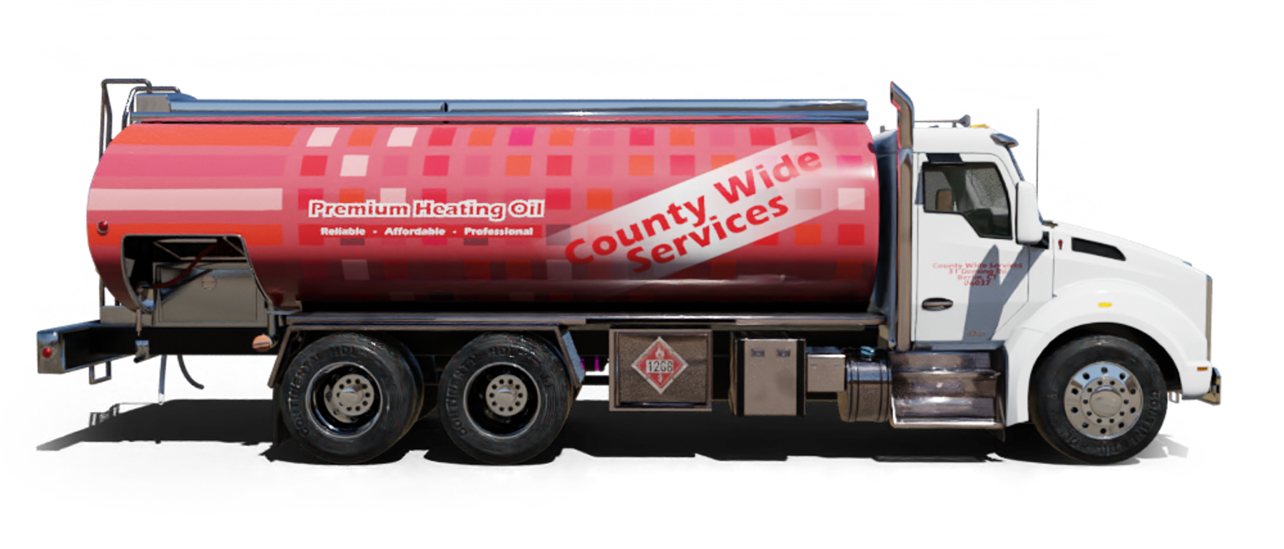 Heatly Oil truck  Heatly Oil Truck in front of metro line