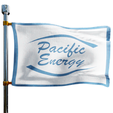 Pacific Energy Corp Heating Oil Prices Flag Photo of Pacific Energy Corp flag denoting best heating oil prices the company offers