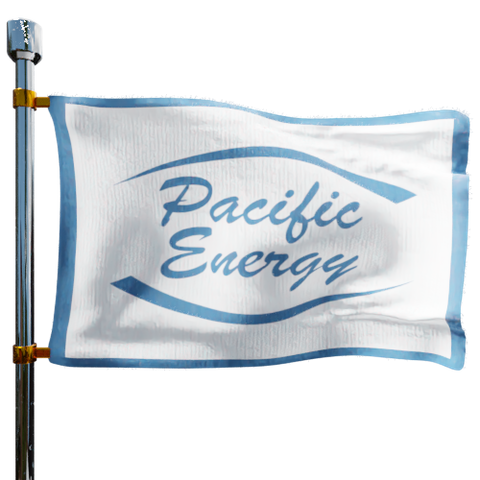 Pacific Energy Corp Heating Oil Prices Flag Photo of Pacific Energy Corp flag denoting best heating oil prices the company offers