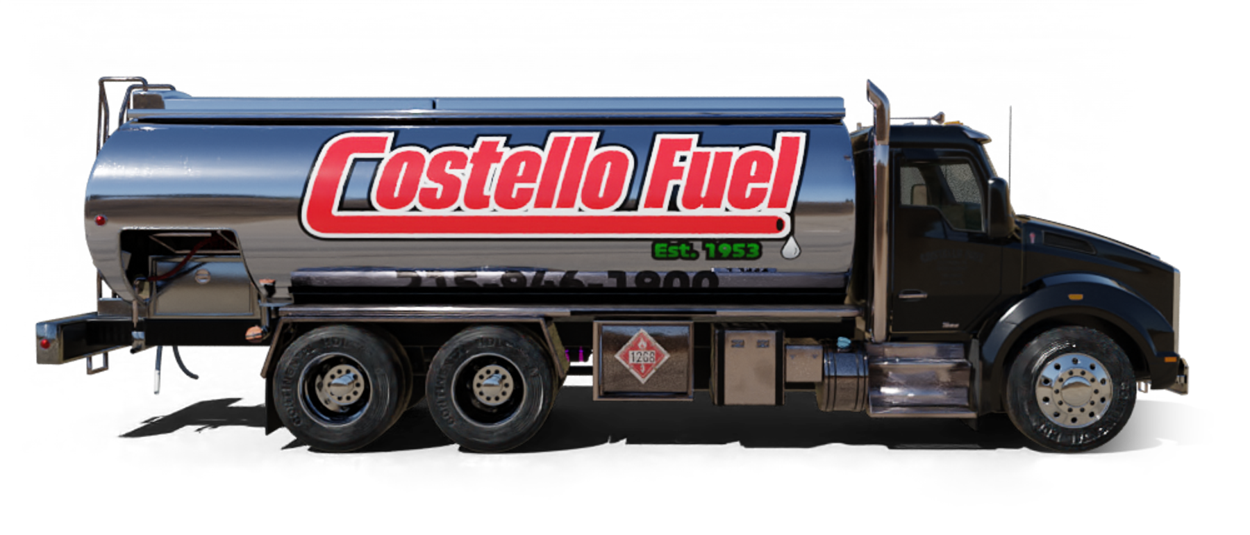 Bolla Oil Heating Oil Truck Bolla Oil residential home heating oil truck at the intersection of Bedford Ave and Pettit Ave in Bellmore, Long Island, New York delivering fuel oil.