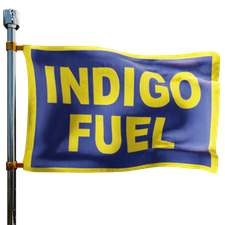 Indigo Fuel Ltd Heating Oil Prices Flag Photo of Indigo Fuel Ltd flag denoting best heating oil prices the company offers