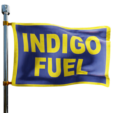 Indigo Fuel Ltd Heating Oil Prices Flag Photo of Indigo Fuel Ltd flag denoting best heating oil prices the company offers