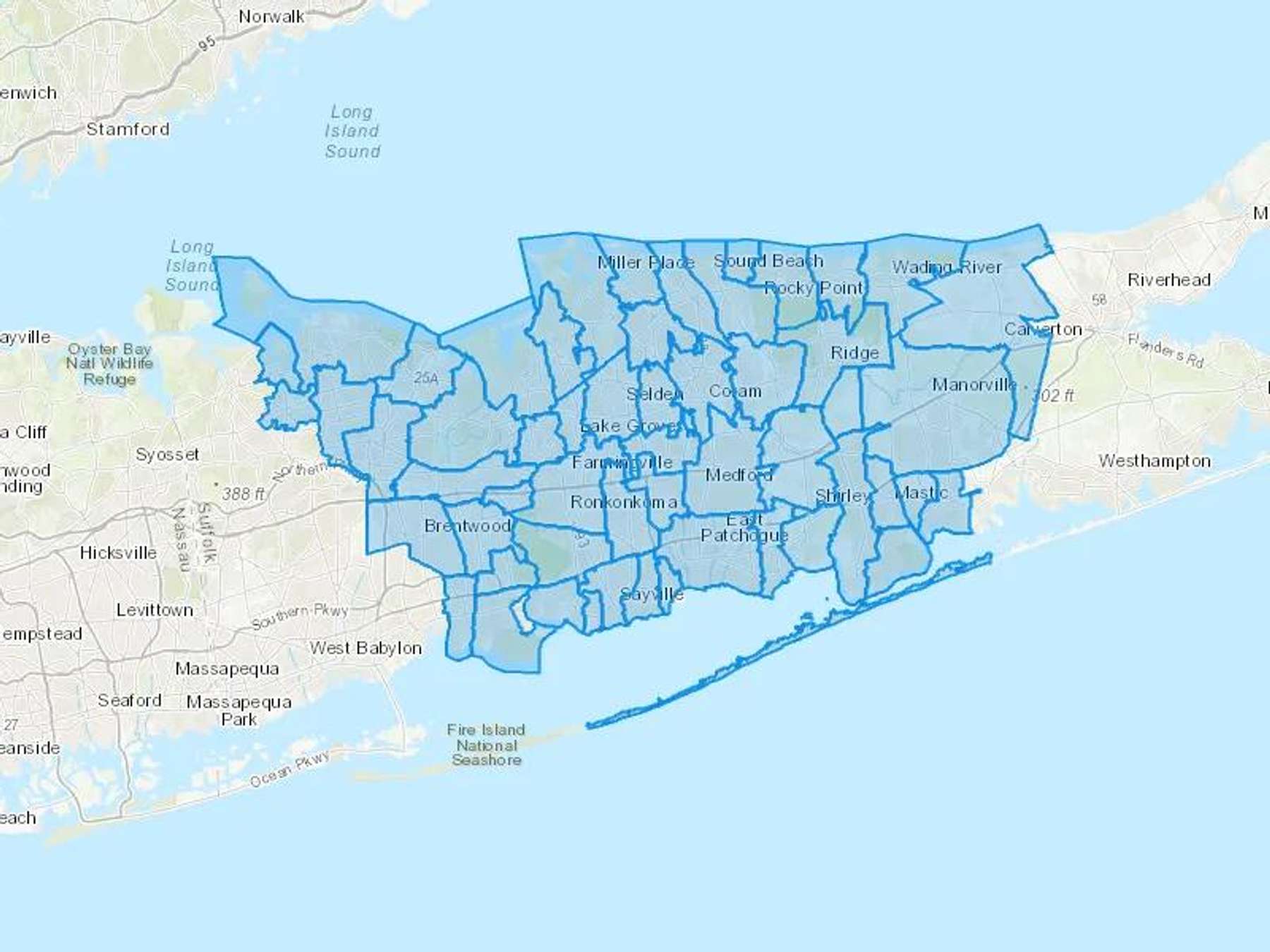 Mt Fuel Corp Cash Heating Oil Delivery Map Map With The Mt Fuel Corp Heating Oil Delivery Area Shaded In Blue