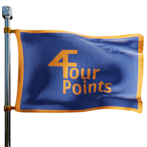 Four Points Heating Oil Prices Flag Photo of Four Points flag denoting best heating oil prices the company offers