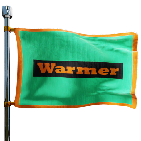 Warmer Fuel Oil Co Heating Oil Prices Flag Photo of Warmer Fuel Oil Co flag denoting best heating oil prices the company offers