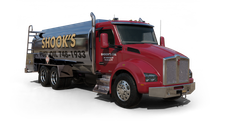 Shook's Oil Burner Service & Fuel Oil Inc Cash Heating Oil truck Photo of a Shook's Oil Burner Service & Fuel Oil Inc heating oil truck