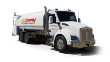 Sippin Energy Products Cash Heating Oil truck Photo of a Sippin Energy Products heating oil truck
