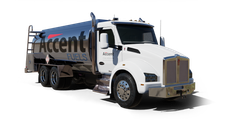 Accent Fuels Inc Cash Heating Oil truck Photo of a Accent Fuels Inc heating oil truck