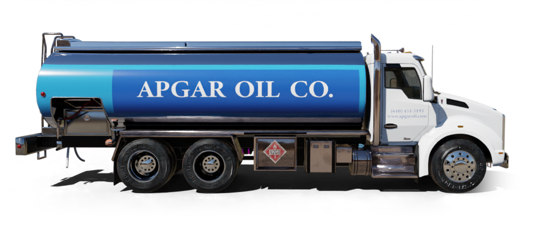 Family Fuel Heating Oil Truck Family Fuel residential home heating oil truck on route 27 in Rockville Centre, Long Island, New York delivering fuel oil.