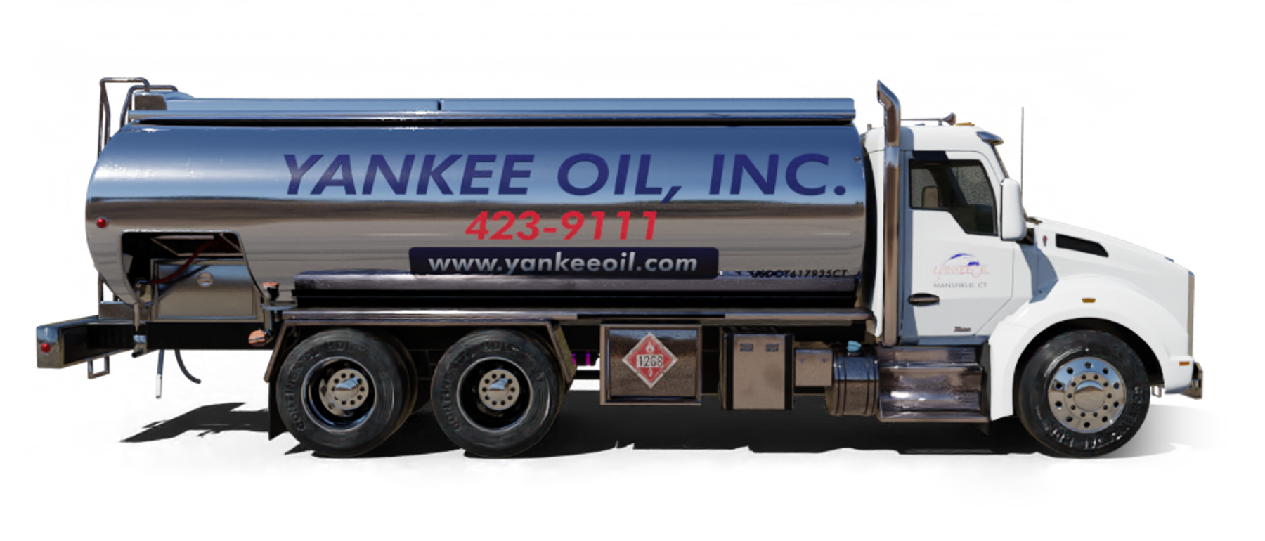 J Thurston Heating Oil Truck J Thurston Heating Oil Truck parked at riverside