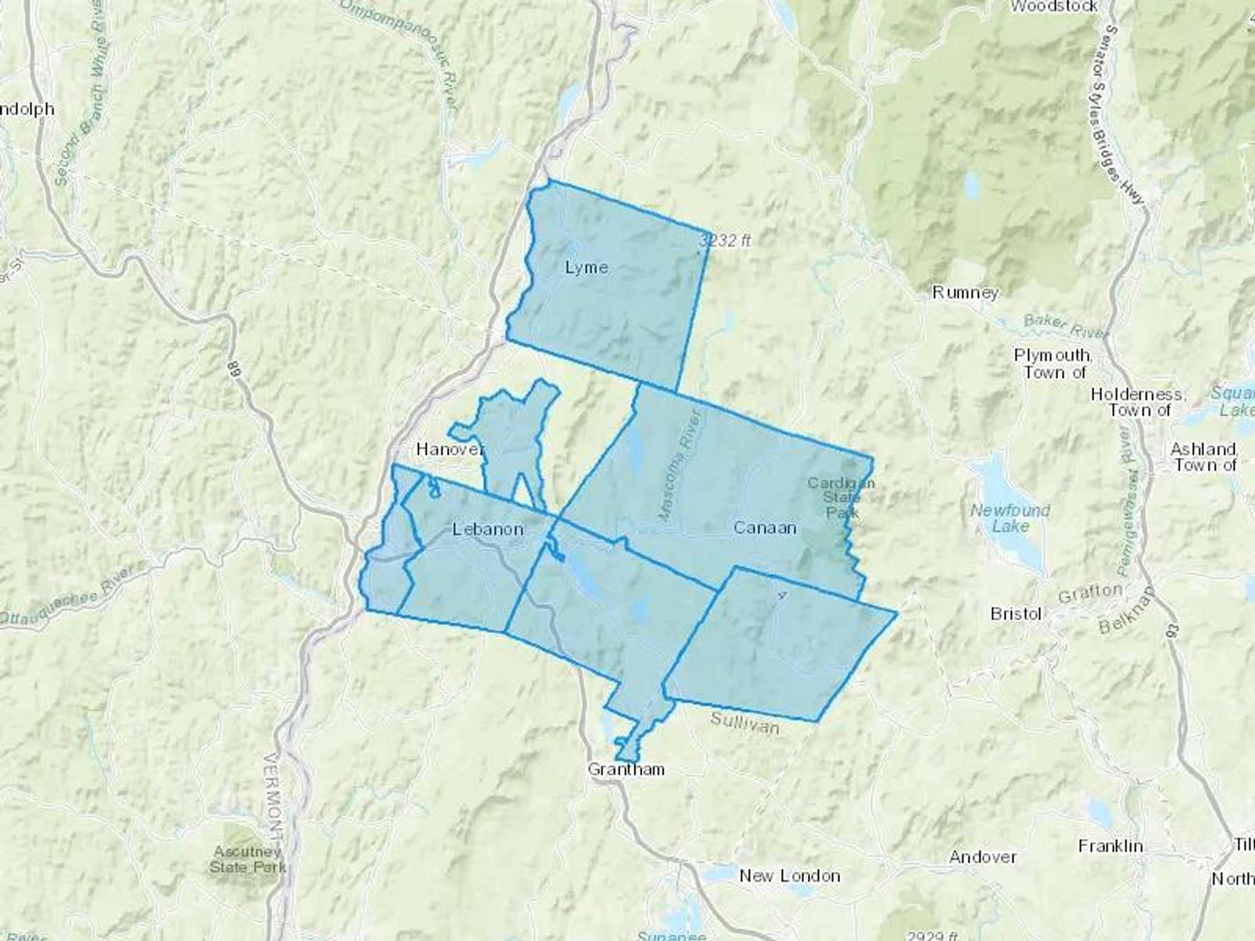 Simple Energy Partners Llc Cash Heating Oil Delivery Map Map With The Simple Energy Partners Llc Heating Oil Delivery Area Shaded In Blue