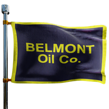 Belmont Oil Co Heating Oil Prices Flag Photo of Belmont Oil Co flag denoting best heating oil prices the company offers