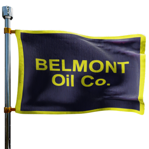 Belmont Oil Co Heating Oil Prices Flag Photo of Belmont Oil Co flag denoting best heating oil prices the company offers