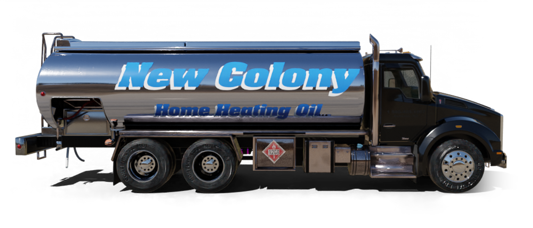 Bel-Mar Oil Heating Oil Truck Bel-Mar Oil residential home heating oil truck parked in the golf club parking lot in Holbrook, Long Island, New York delivering fuel oil.