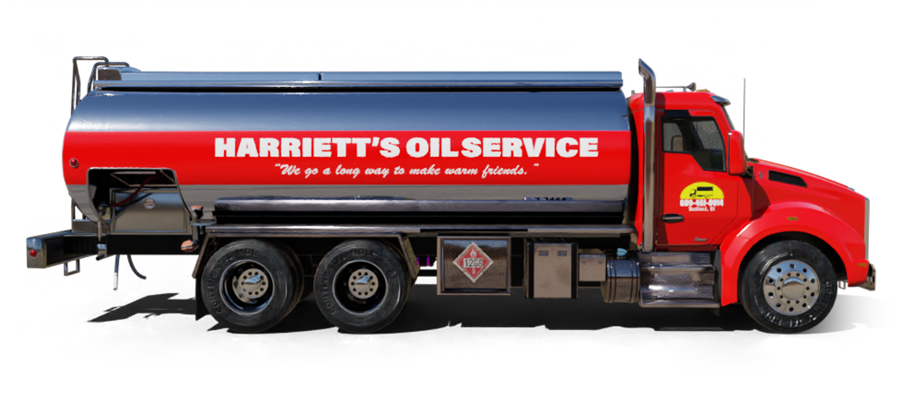 Bottomline Oil Berkshire Truck parked Bottomline Oil Berkshire Truck parked