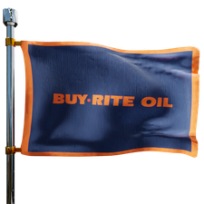Buy Rite Oil Heating Oil Prices Flag Photo of Buy Rite Oil flag denoting best heating oil prices the company offers