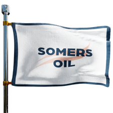 Somers Oil Service Inc Heating Oil Prices Flag Photo of Somers Oil Service Inc flag denoting best heating oil prices the company offers