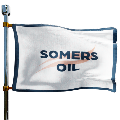 Somers Oil Service Inc Heating Oil Prices Flag Photo of Somers Oil Service Inc flag denoting best heating oil prices the company offers