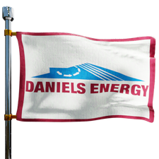 Daniels Oil Co Heating Oil Prices Flag Photo of Daniels Oil Co flag denoting best heating oil prices the company offers
