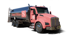 Stewart P Wilson Inc Cash Heating Oil truck Photo of a Stewart P Wilson Inc heating oil truck