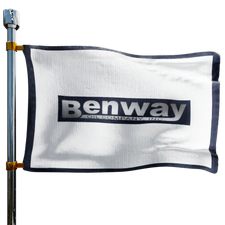Benway Oil Co Heating Oil Prices Flag Photo of Benway Oil Co flag denoting best heating oil prices the company offers