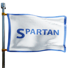 Spartan Oil Heating Oil Prices Flag Photo of Spartan Oil flag denoting best heating oil prices the company offers
