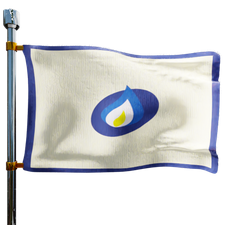 Colonial Oil Co Heating Oil Prices Flag Photo of Colonial Oil Co flag denoting best heating oil prices the company offers