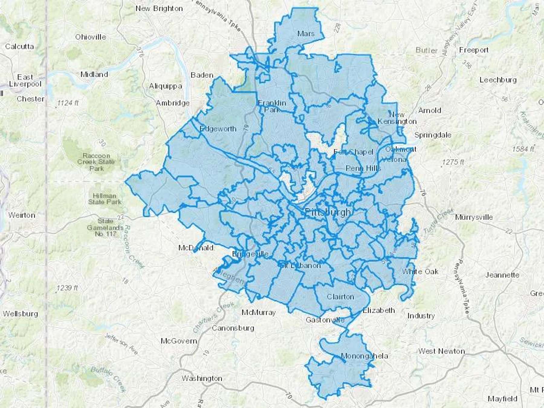 Buffalo Bio Diesel Cash Heating Oil Delivery Map Map With The Buffalo Bio Diesel Heating Oil Delivery Area Shaded In Blue