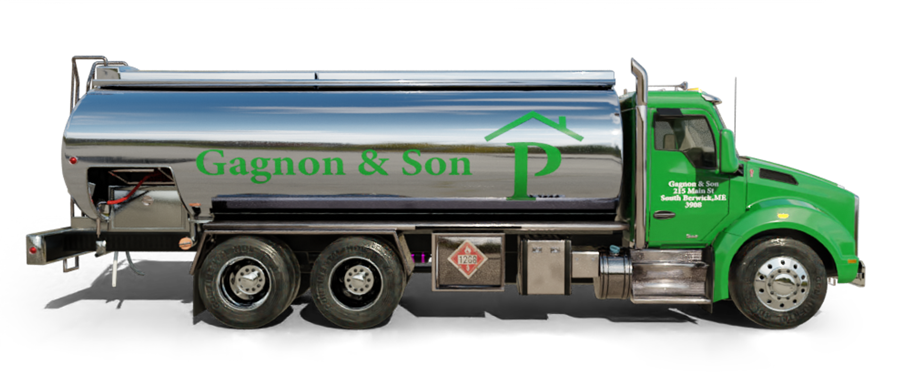 Heatly Oil truck Heatly Oil Truck in front of metro line