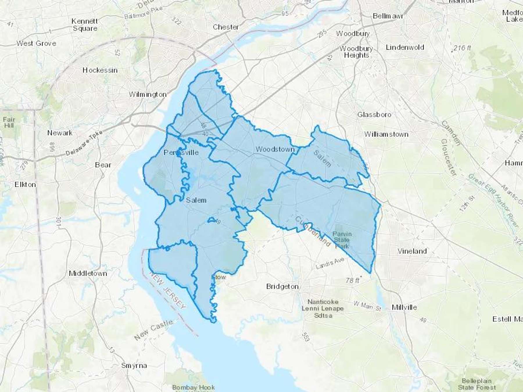 Ross Fogg Fuel Oil Co Inc Cash Heating Oil Delivery Map Map With The Ross Fogg Fuel Oil Co Inc Heating Oil Delivery Area Shaded In Blue