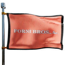 Forni Brothers Oil Co Heating Oil Prices Flag Photo of Forni Brothers Oil Co flag denoting best heating oil prices the company offers