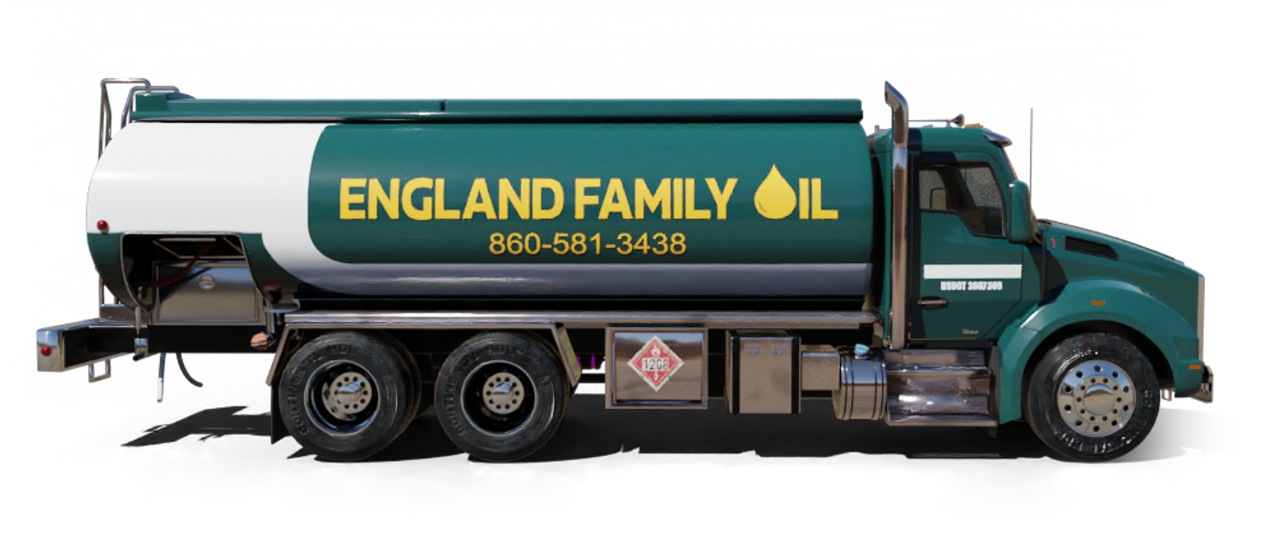 Pyramid Air Heating Oil Truck Pyramid Air residential home heating oil truck at the intersection of Lake Ave and 3rd St in Deer Park, Long Island, New York delivering fuel oil.