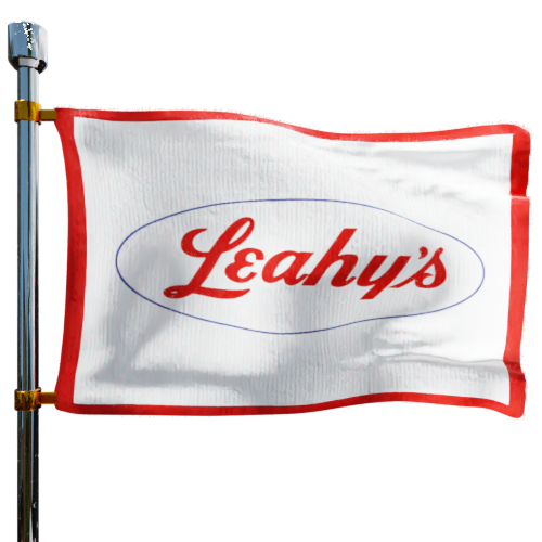Photo of Leahys Fuels flag denoting best heating oil prices the company offers