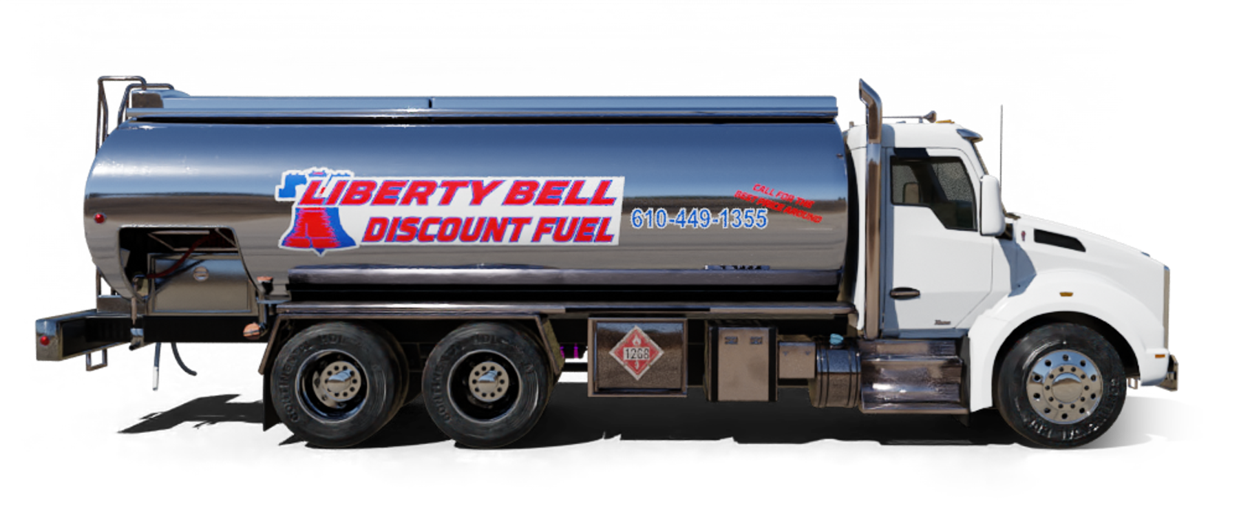 Pioneer Valley Heating Oil and Propane Truck parked at riverside Pioneer Valley Heating Oil and Propane Truck parked at riverside